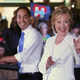 Secretary of Housing and Urban Development Secretary Julián Castro introduces Democratic presidential hopeful Hillary Clinton at a Latinos for Hillary grassroots event Oct. 15, 2015, in San Antonio.
Erich Schlegel/Getty Images
